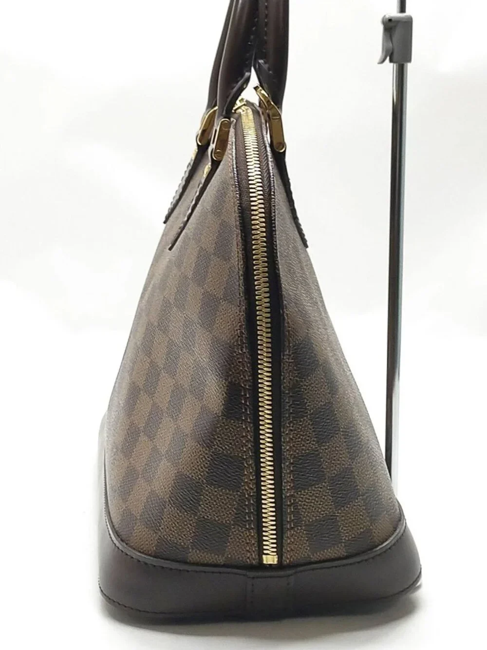 Authentic Louis Vuitton Alma Damier Ebene Handbag